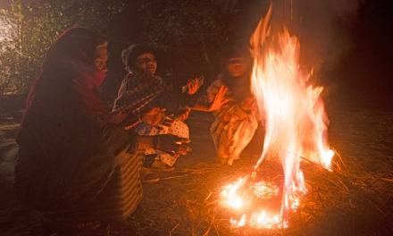 গারো পাহাড়ে শীত ঝেঁকে বসেছে 